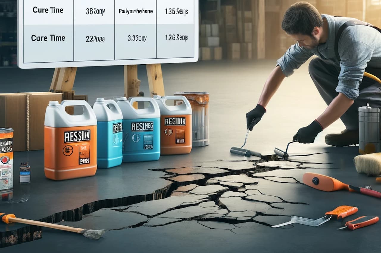 Floor Repair Tips: Choosing the Right Resin for Half the Work